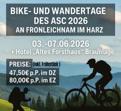 Bike- und Wandertage 2026 im Harz